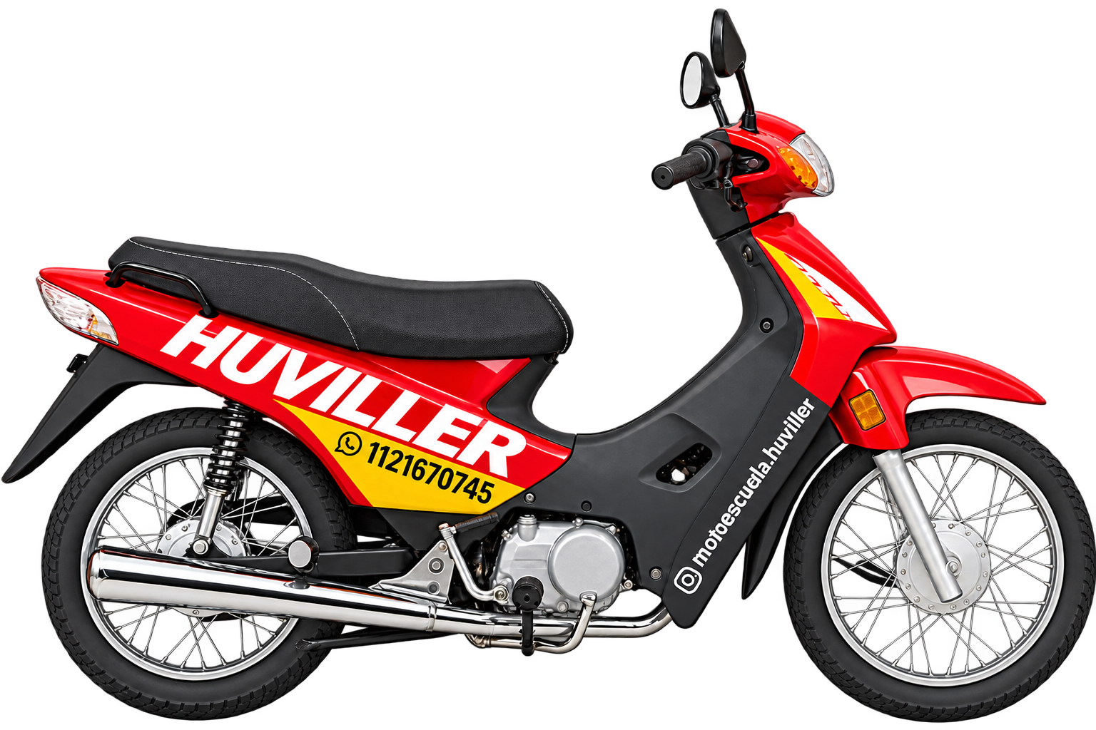 Moto de Huviller Motoescuela
